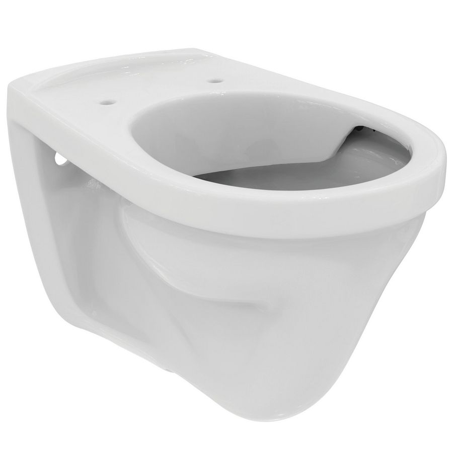 Wandcloset 550mm vlakspoel wit randloos Ideal Standard