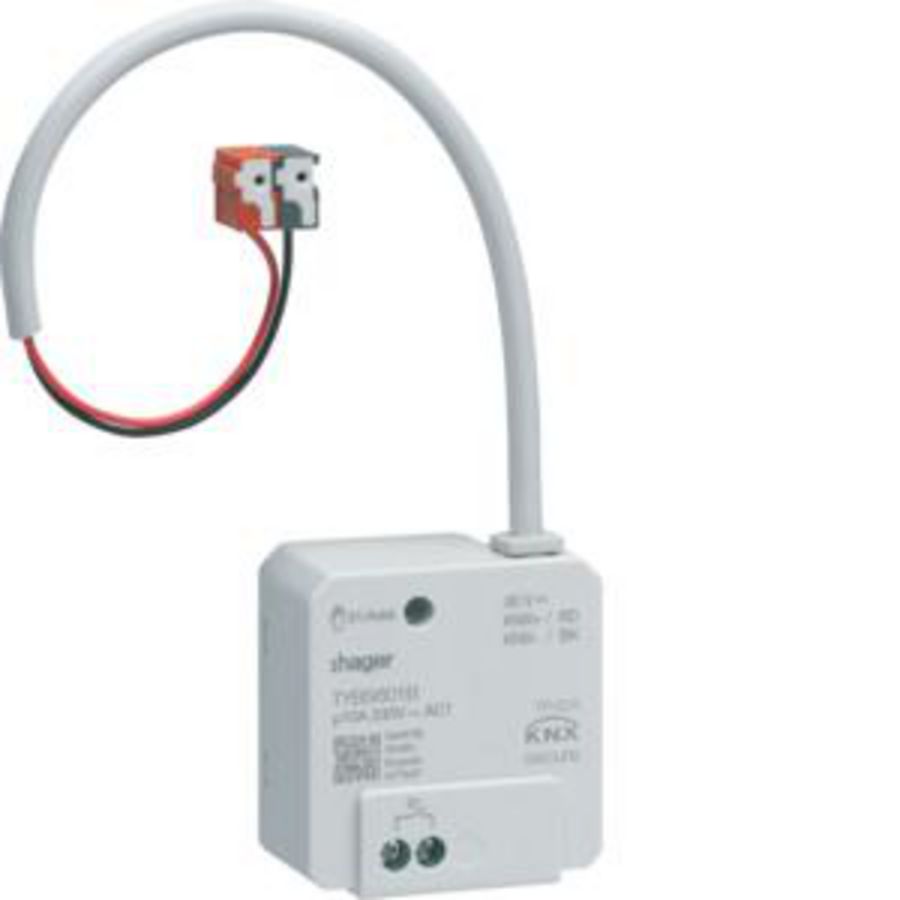 Schakelactor inbouw 1-voudig KNX Secure 10 A