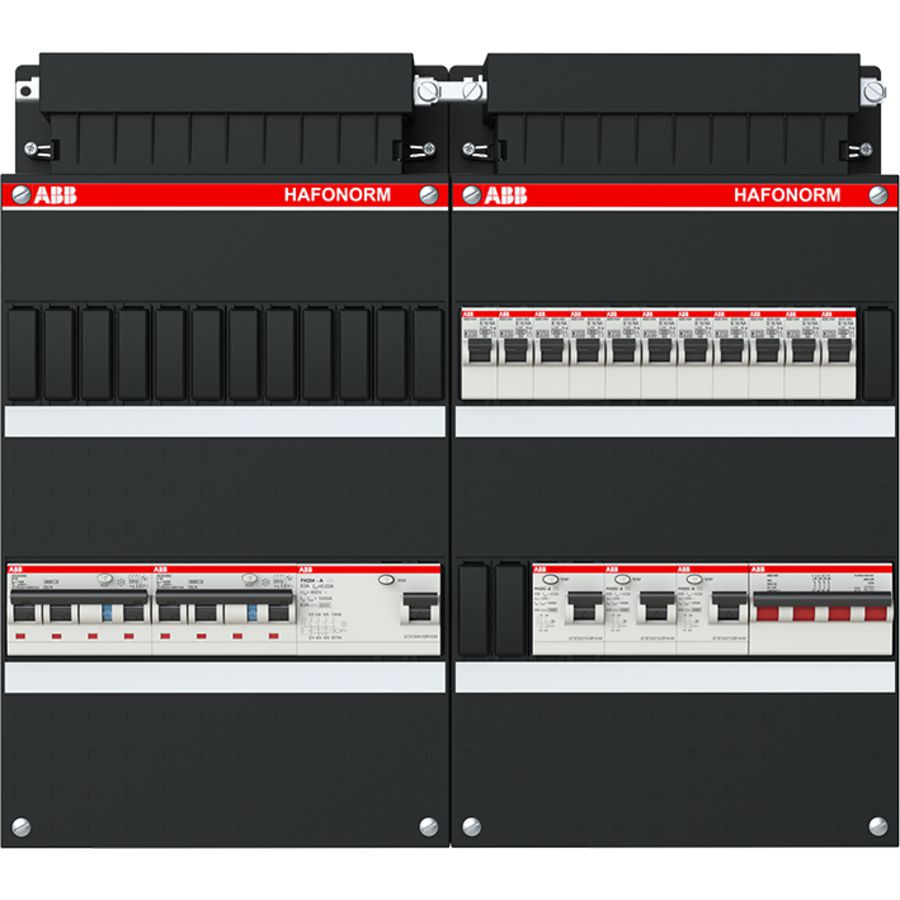 Groepenkast 3-fase 1 40A 4P ALS 63A 4P 30mA 1SPF006972F0062
