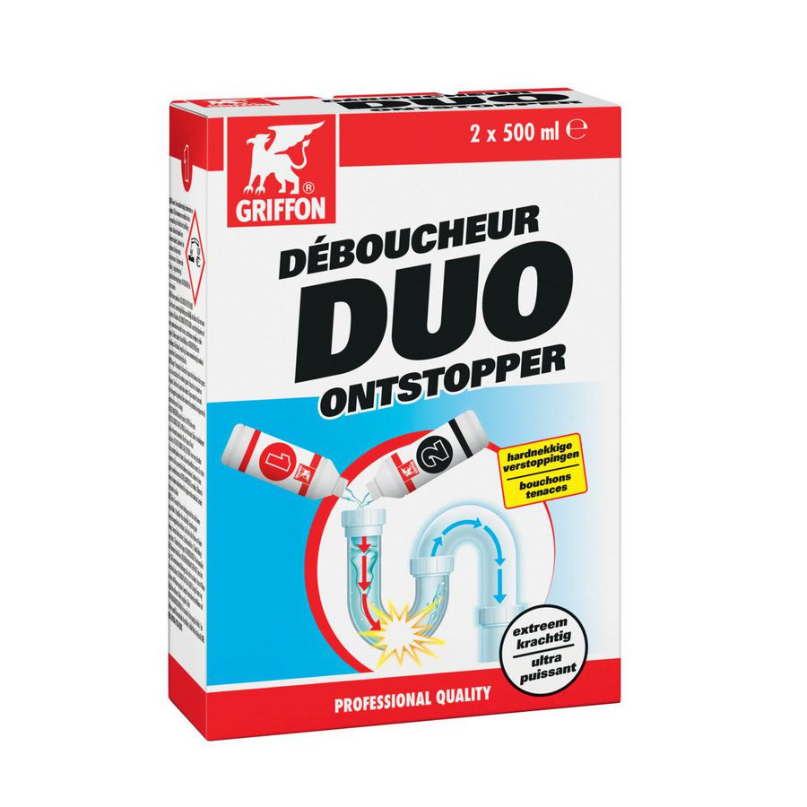Ontstopper Duo fles 2 x 500ml VVE=6