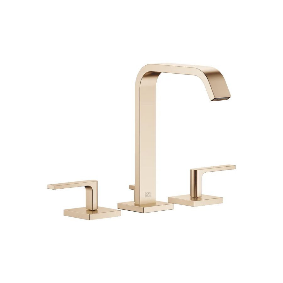 IMO 3-gats wastafelmgkrn afvoer. Light Gold gebors.