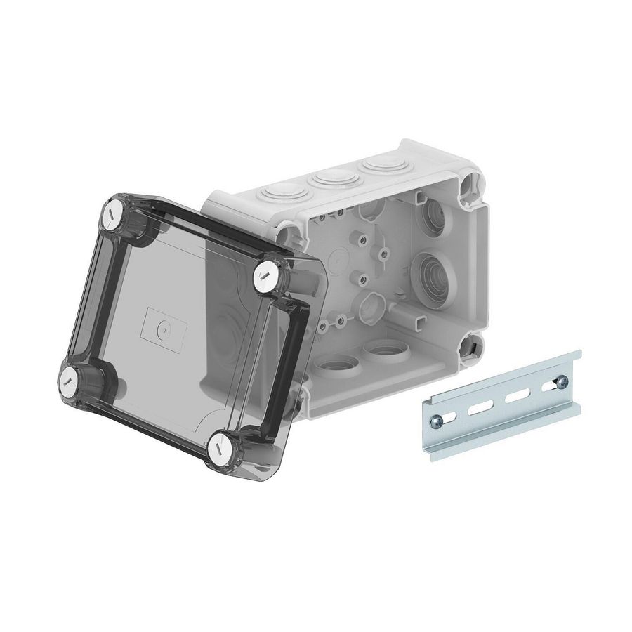 Kabeldoos hoge transparante deksel 150x116x83 polypr./Polyc
