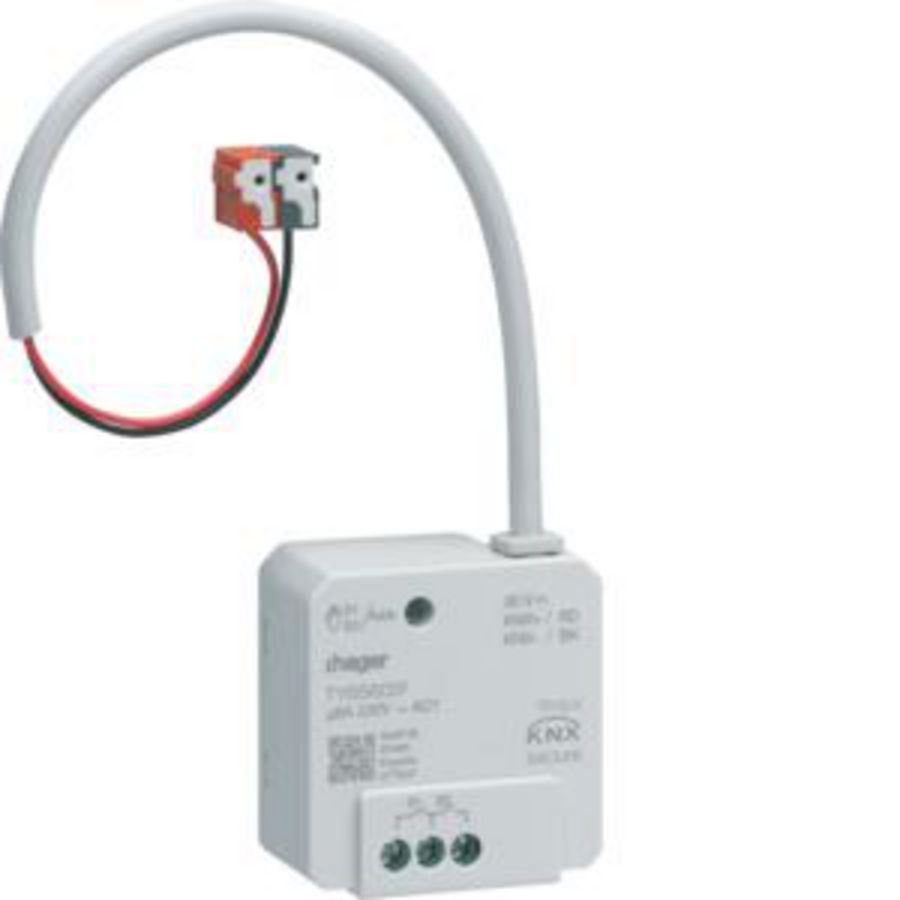 Schakel-/jaloezie-actor inbouw 2/1-voudig KNX Secure 6 A