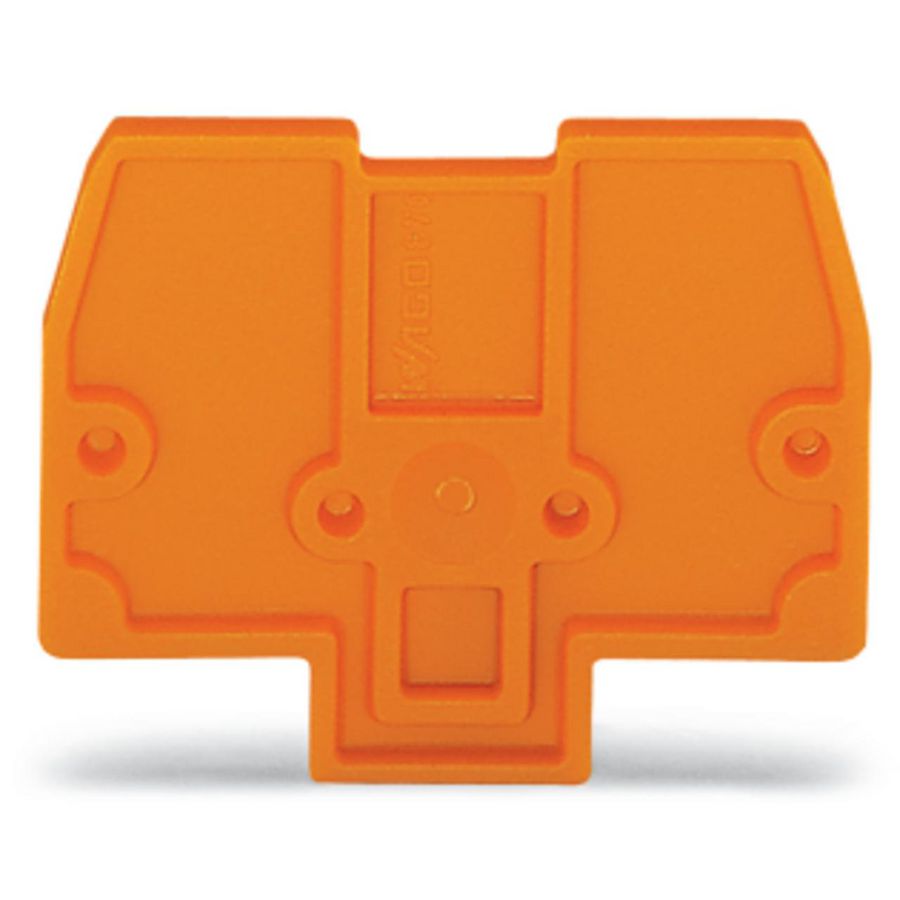 Afsluit-/tussenplaat 2mm dik grijs VVE=25