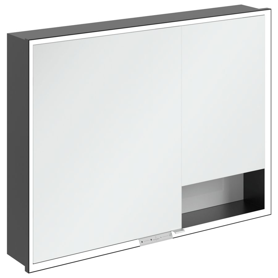 Inbouw-spiegelkast My View+ 1000x750x168mm Brilliant White