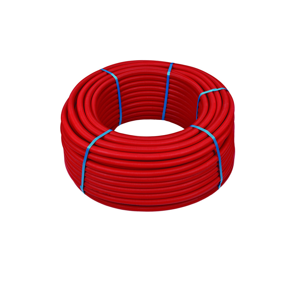 Rol a 50mtr. meerlagenbuis STANDARD alupex 16x2mm + mantelbuis rood