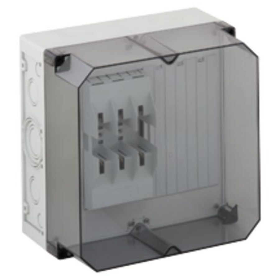 Railkast behuizing transparant IP54/IP65 76221501