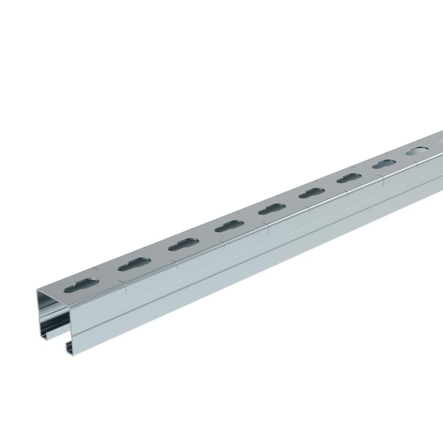 Lengte a 3m. Rail strut S 41x41x1,5 Sdz