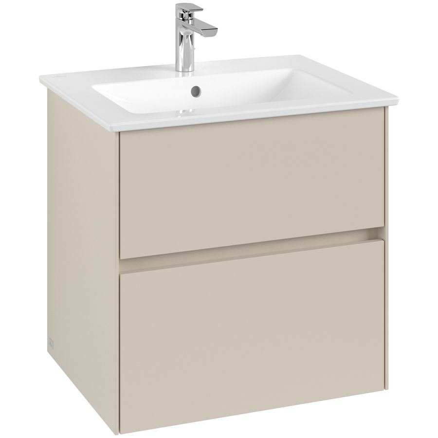 Wastafelonderkast Collaro 611x610x480mm Cashmere Grey C14300VN