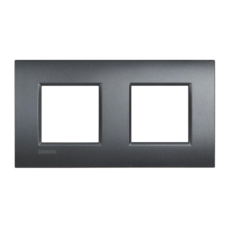 Afdekraam NL 2 + 2 modulen antraciet Livinglight AIR