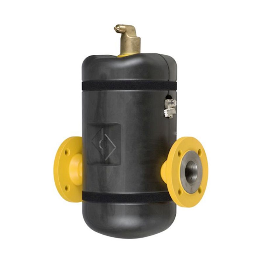 Isolatie tbv lucht- of vuilafscheider DN50 +65