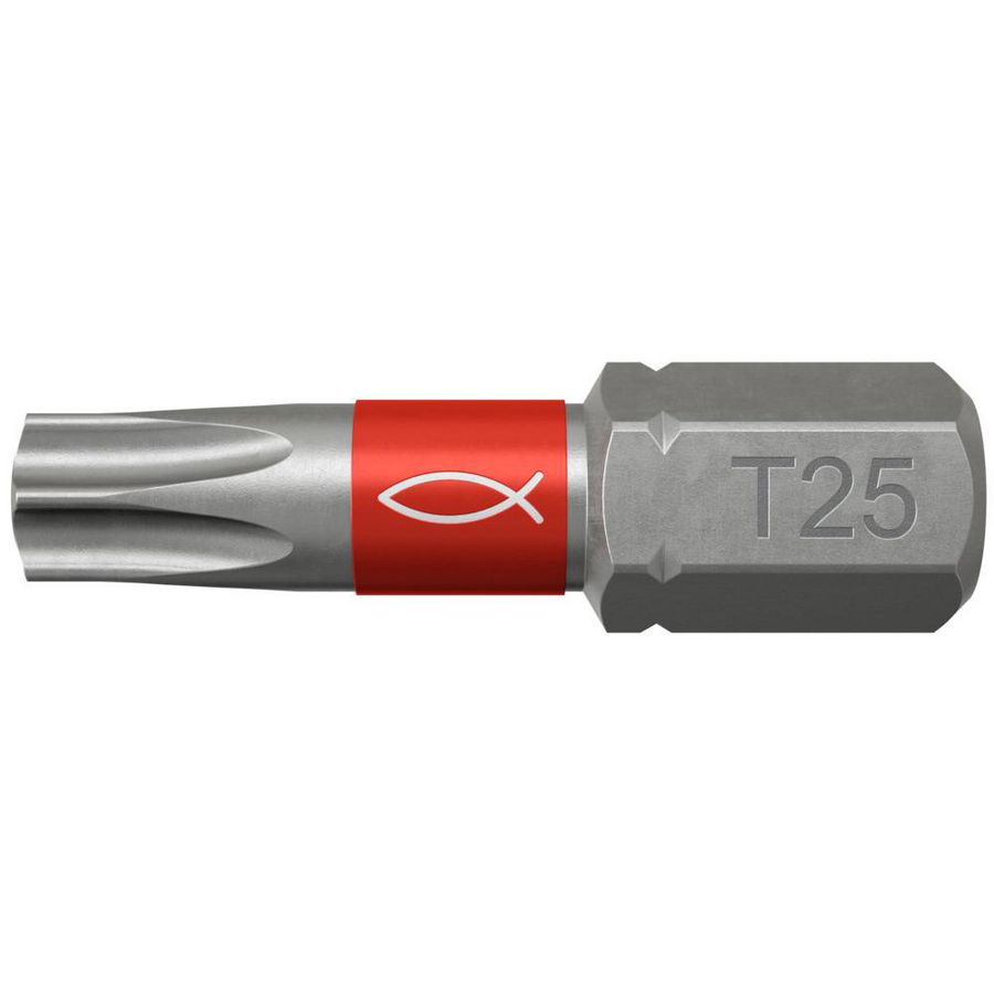 Set a 10st. Profi schroefbits FTB torx TX25