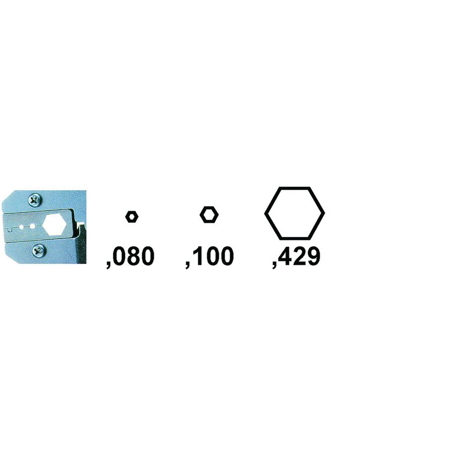 Matrijsset connectoren RG8 N series Coax