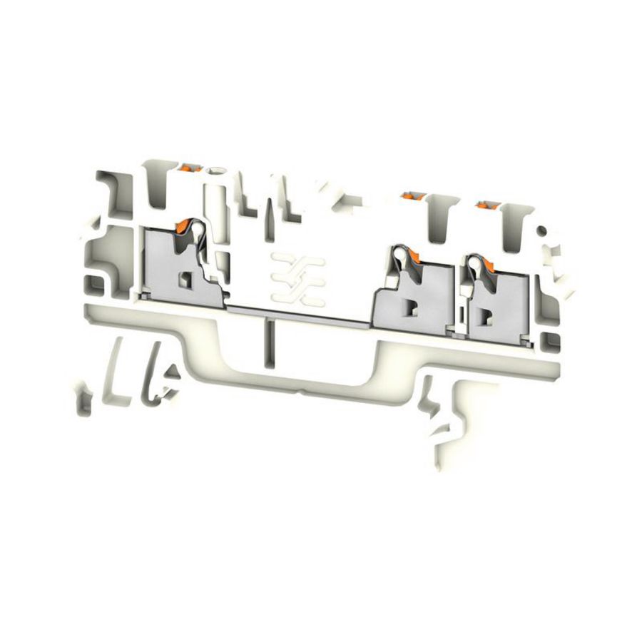 Doorvoerklem wit 1.5mm² 17.5A 500V N 2534510000 VVE=50
