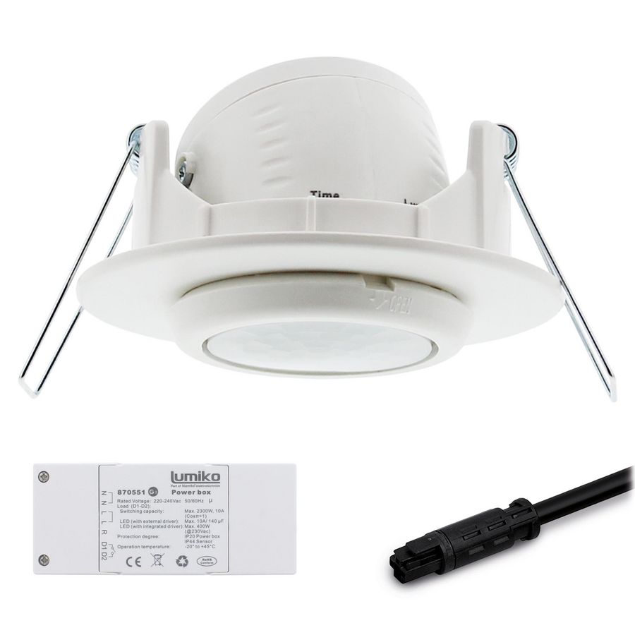 Aanwezigheiddetector plafond PIR 2200W 6M 30m² WinstaRD
