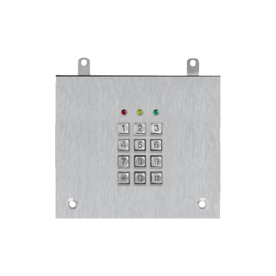 Switch RVS Code module voor panelen met 1 rij knoppen
