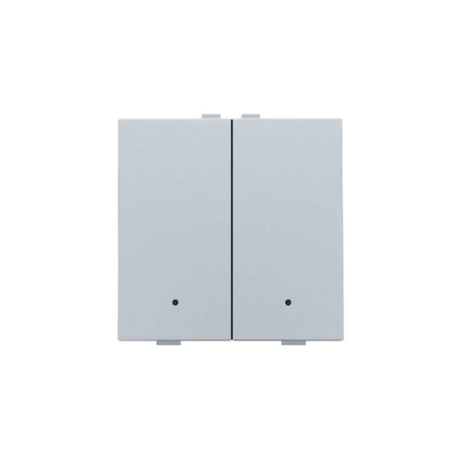 2-voudige drukknop leds/comf.sens. HomeControl sterling