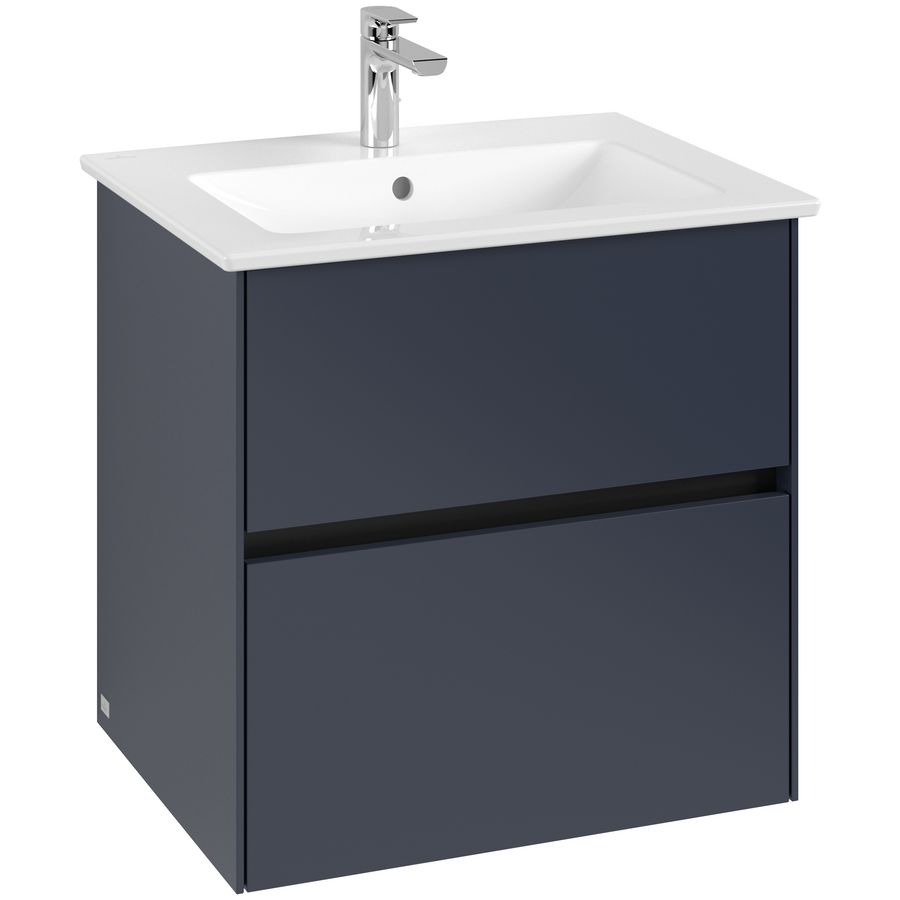 Wastafelonderkast Collaro 611x610x480mm Marine Blue C143B0VQ