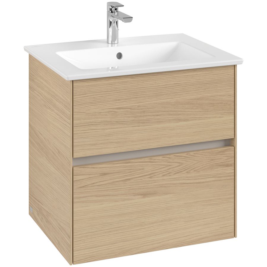 Wastafelonderkast Collaro 611x610x480mm Nord.Oak C14300VJ