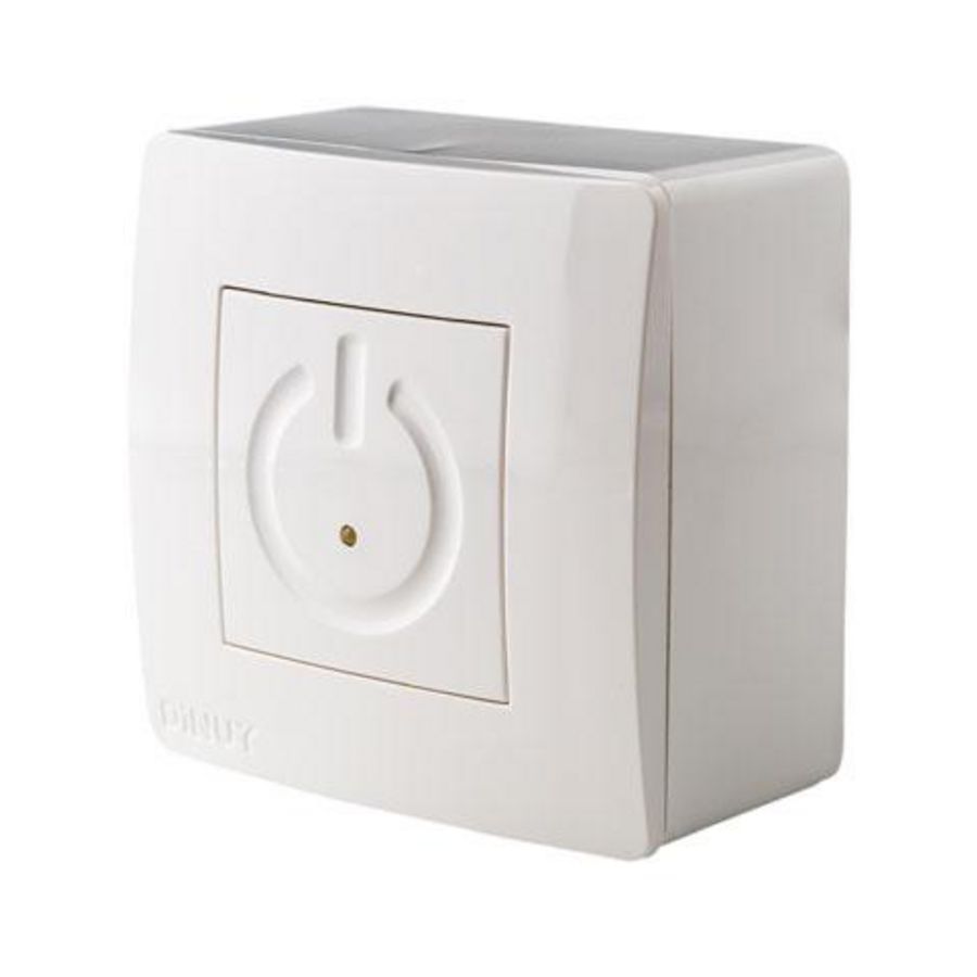 Tijddrukknop opbwit 2-dr 30s-12m 500W 230V