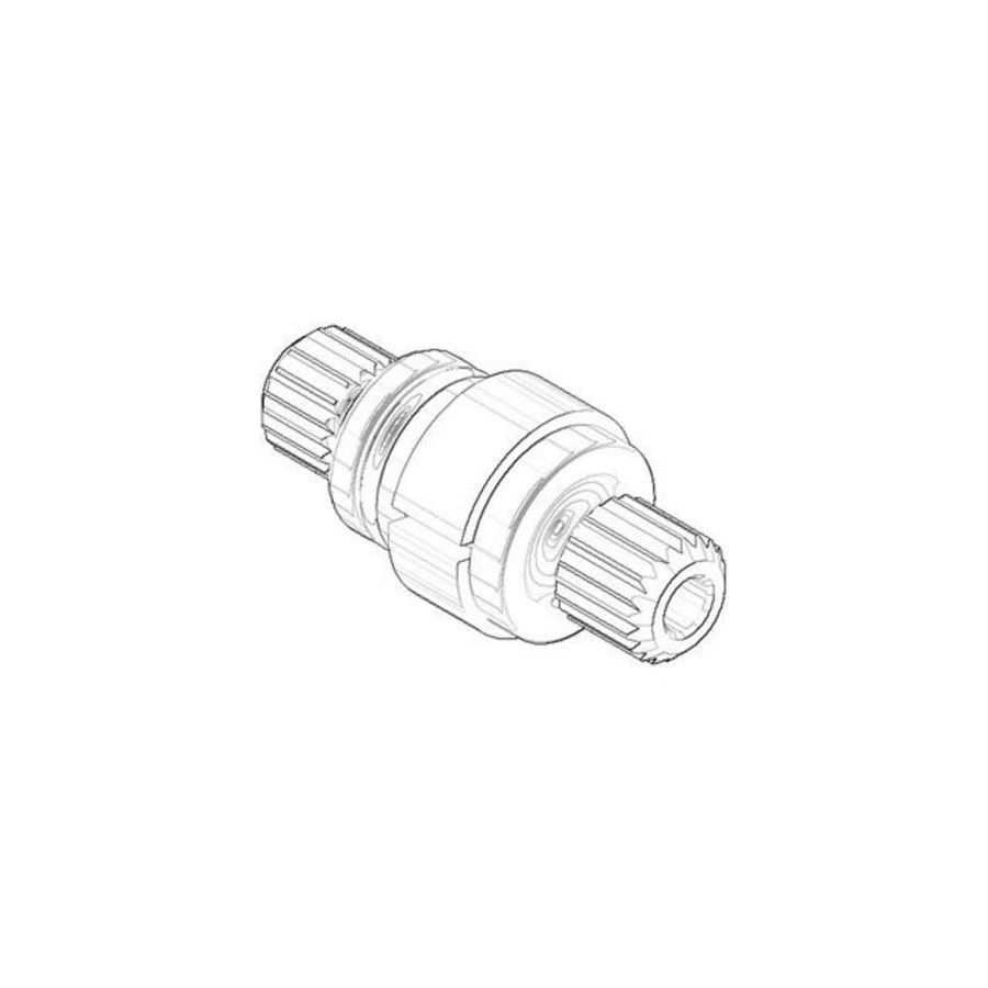 Aansluiting 12,15x30mm chr 04290602400-00