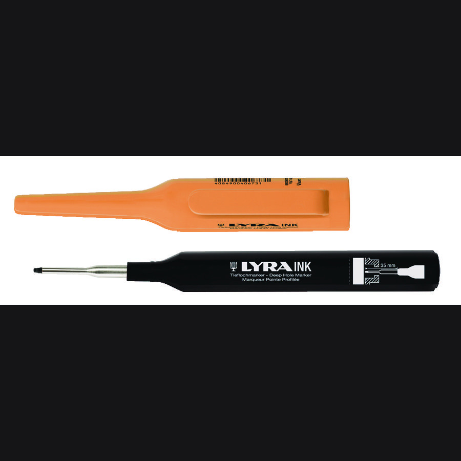 Merkstift INK diepgatmarker zwart