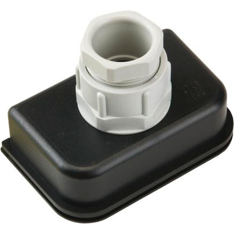 Inzetstuk met 1 pakkingbus M25