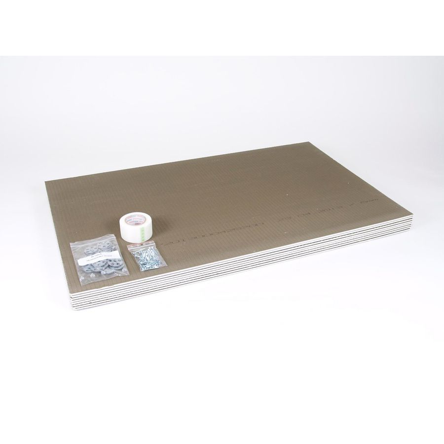 Set a 5st. isolatieplaat 60x100cm dikte=10mm Isoplate (3,0m²)