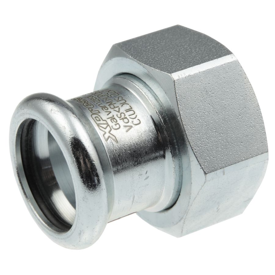 2-del. koppeling Xpress STAAL 18x3/4" wartel C1446 VVE=10