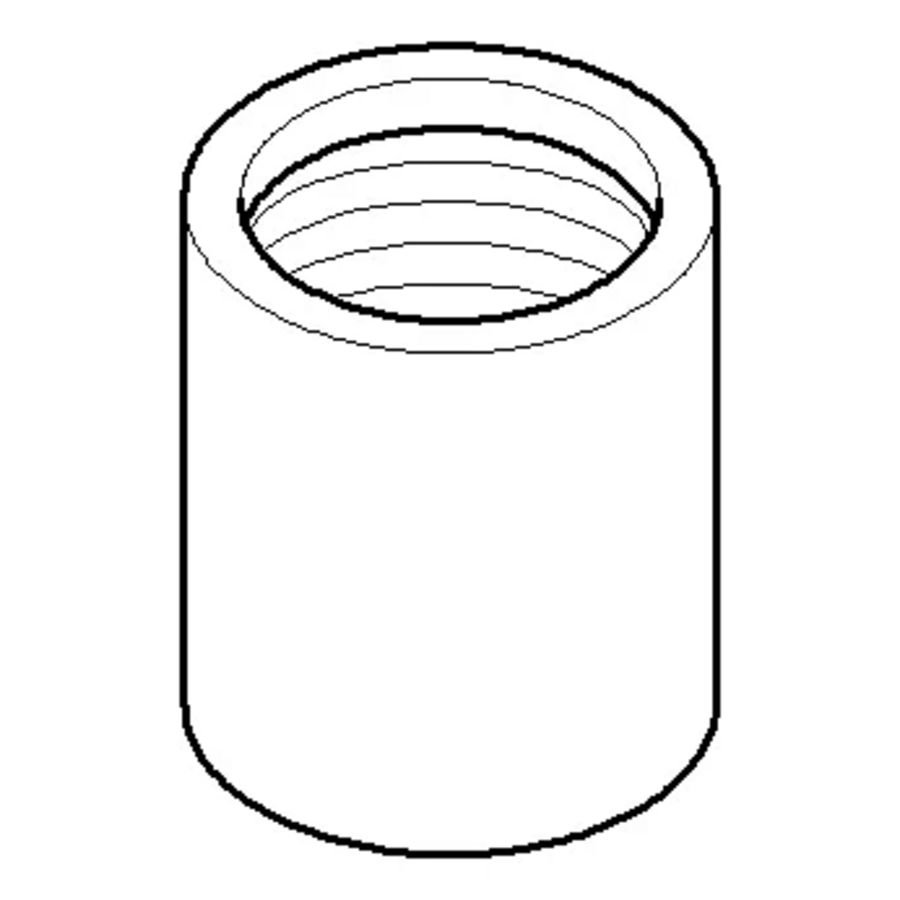 Kapje 26x30mm Messing gebors. (23kt Goud)