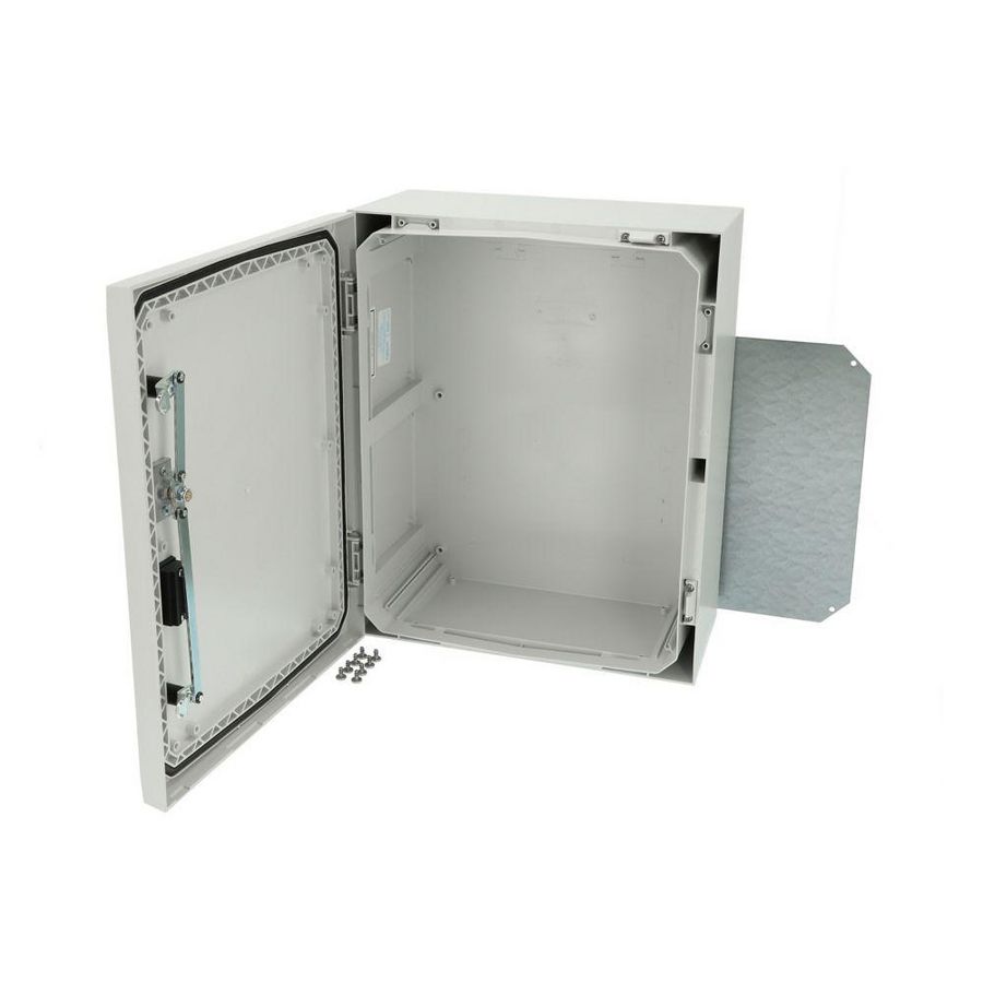 Wandkast IP66 outdoor klasse II polycarb HxBxD=500x400x210mm