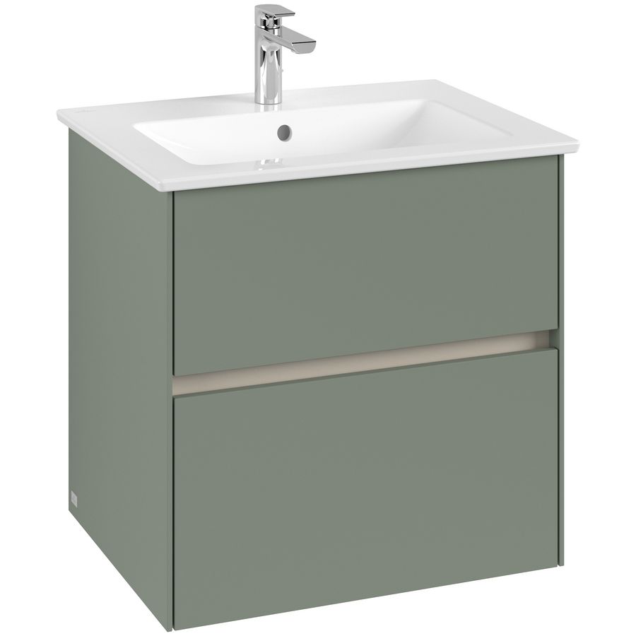 Wastafelonderkast Collaro 611x610x480mm Soft Green C143B0AF