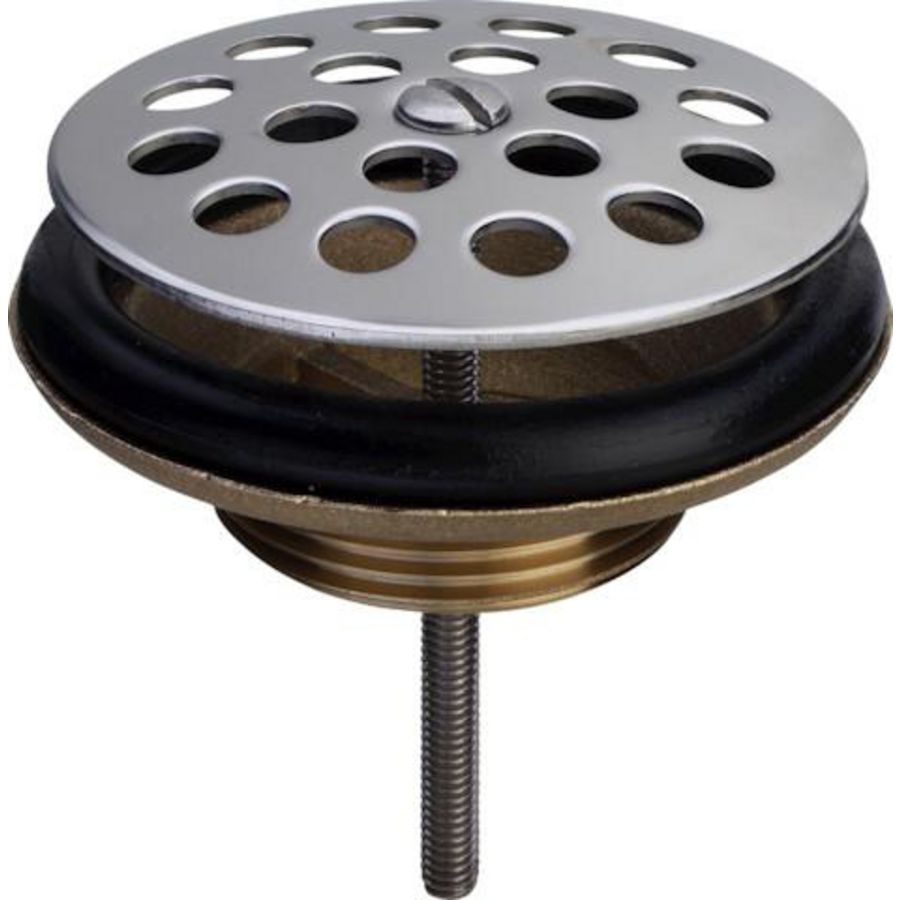 Afvoerplug Spec. 2x80 chroomnikkelstaal/gepolijst