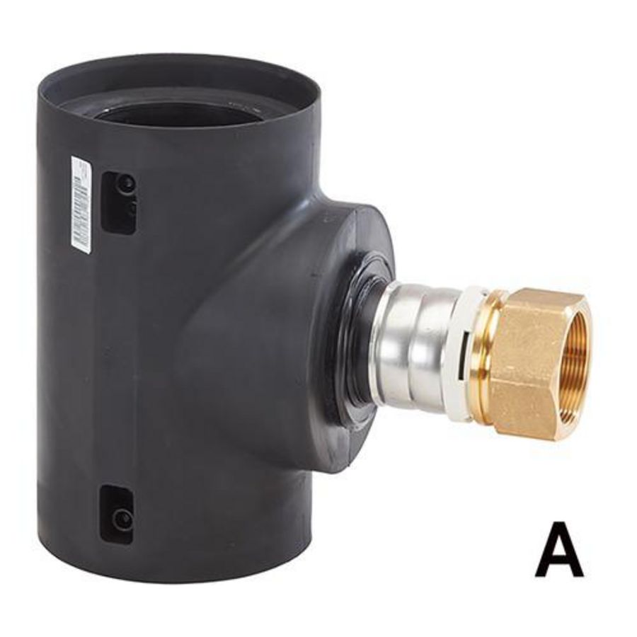 Overgang T-stuk 90gr. COOL-FIT 2.0d63-Rp2"