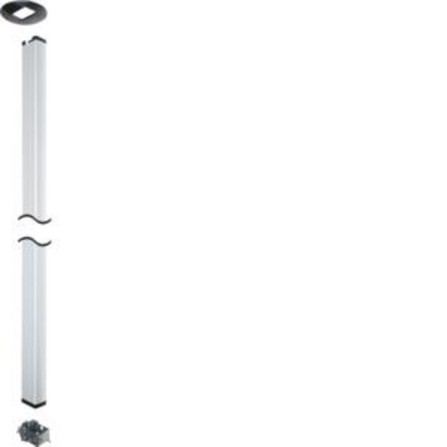Klemzuil enkel DAK lengte 3,40m verkeerswit