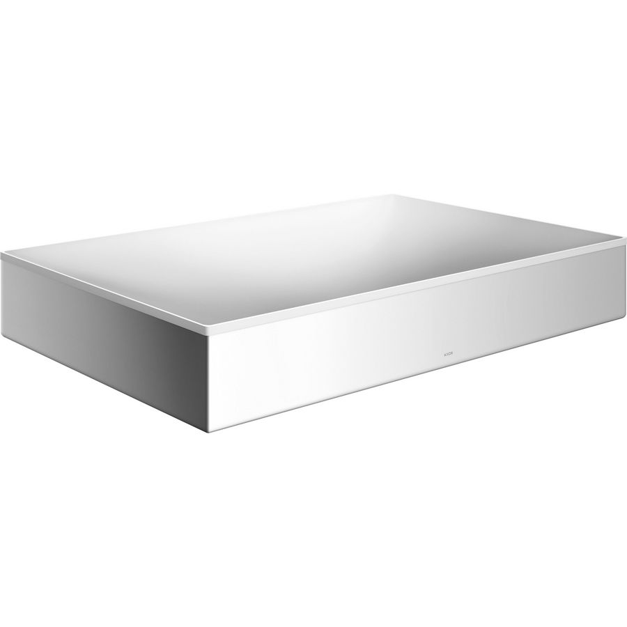 AXOR Suite B&B opzetwastafel 600x400mm zonder kraangat zonder overloop chroom
