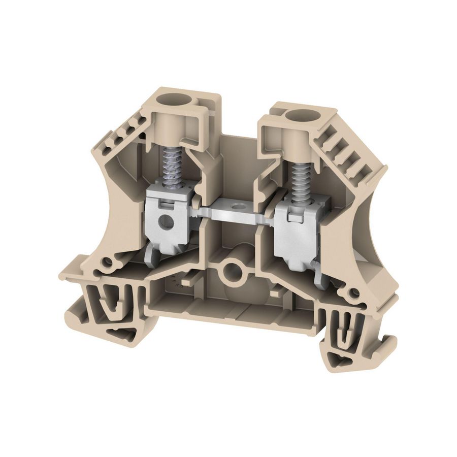Rijgklem 10mm² fase 800V/57A schroef