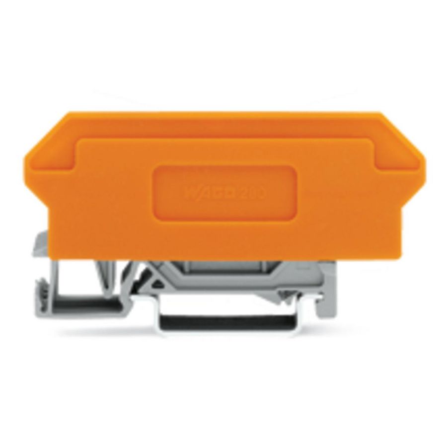 Basisklemmenblok 14-polig met 4-draads klemmen grijs 280-636