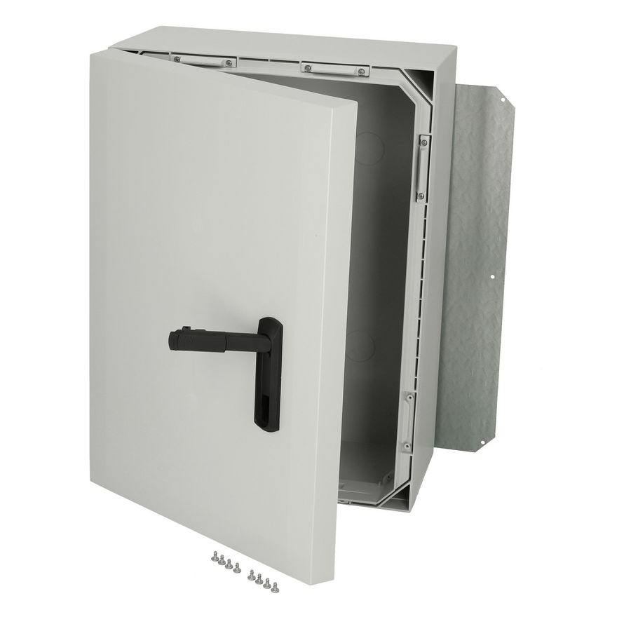 Wandkast IP66 outdoor klasse II polycarb HxBxD=700x500x300mm