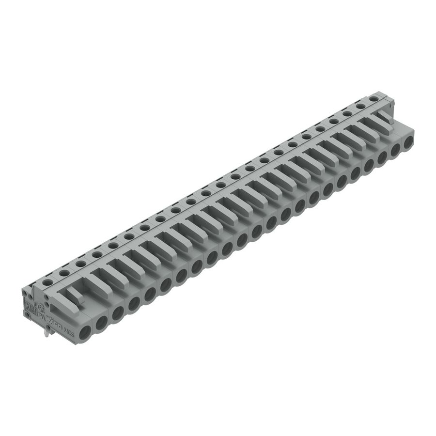 THT FE steker HA raster 5mm grijs 232-253 VVE=10