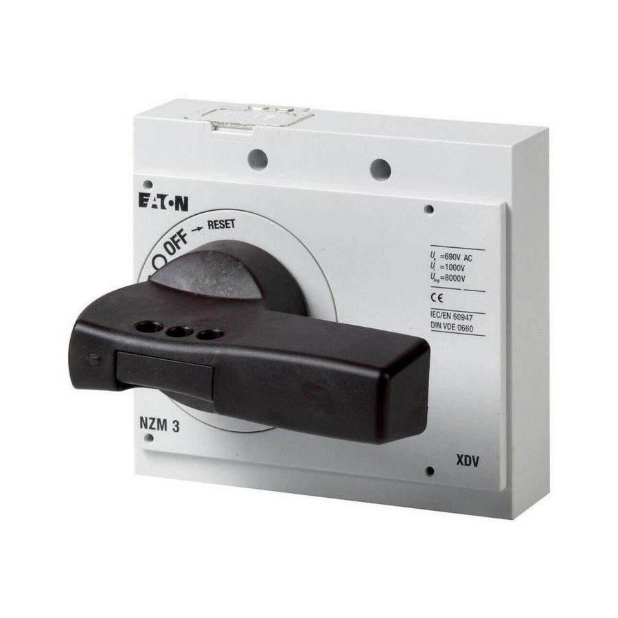 Draaibediening schakelaar incl. knop NZM3-XDV zwart