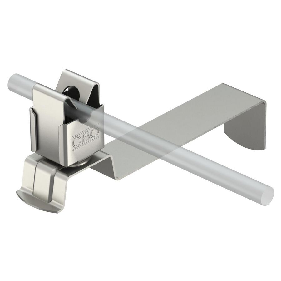Dakleidinghouder met flexibel bodemdeel 8mm Aluminium VVE=20