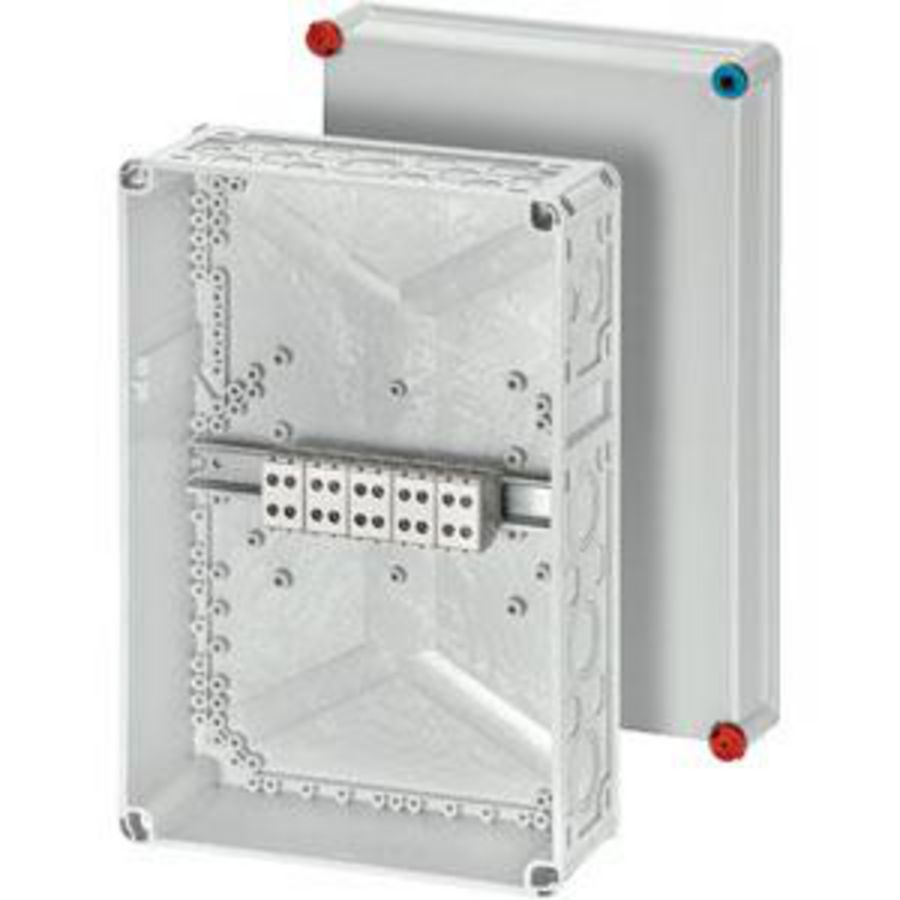 Kabeldoos IP65 BM3 4x 2,5-50 mm2 Cu/Alu 5 polig Grijs