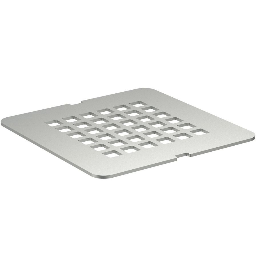 Ultra flat solid afdekrooster v.douchevloer rvs