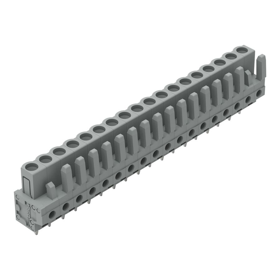 THT FE steker RE raster 5mm grijs 232-148 VVE=25