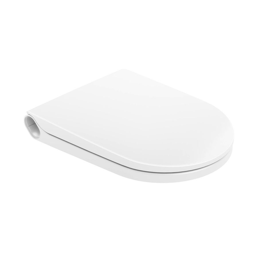 Closetzit Me/Deksel Afn Demp Cleanet Navia mat wit