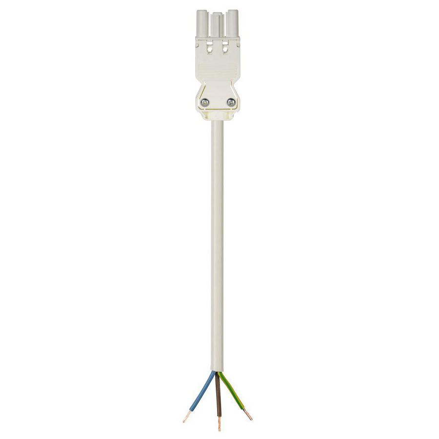 Aansluitsnoer GST18I3 female 1,5mm² 100cm B2CA wit VVE=75