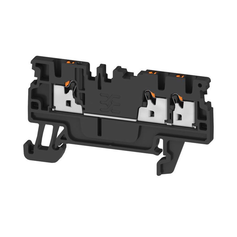 Doorvoerklem zwart 1.5mm² 17.5A 500V N 2534230000 VVE=50