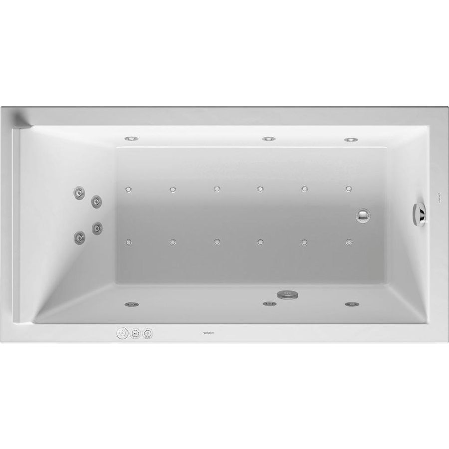Whirlbad Starck 1700x900mm, wit, inbouw, Combi P