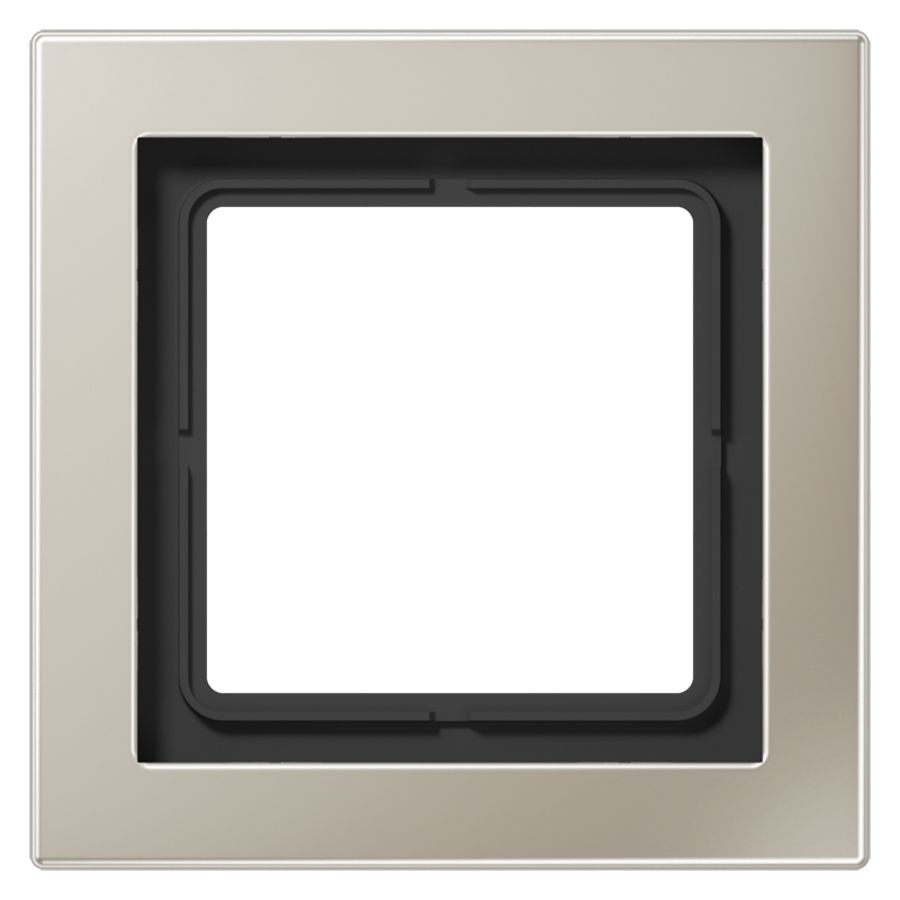 Afdekraam edelstaal 1-voudig LS-design